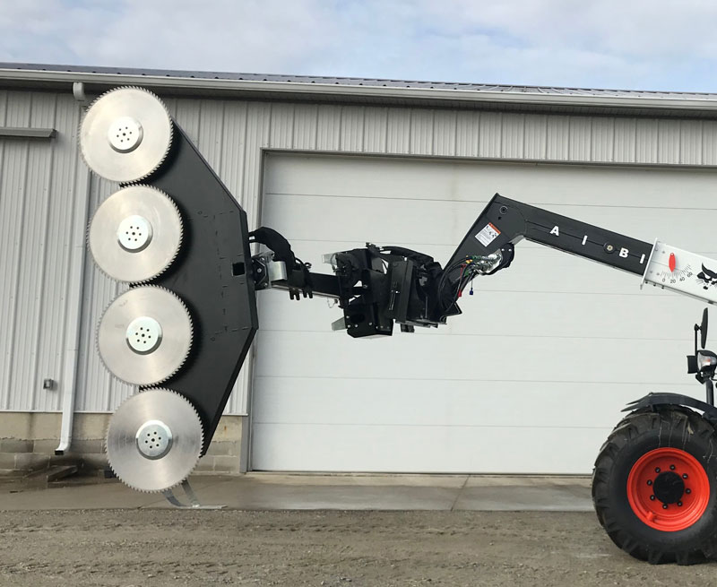 Reach Arm with Quadsaw