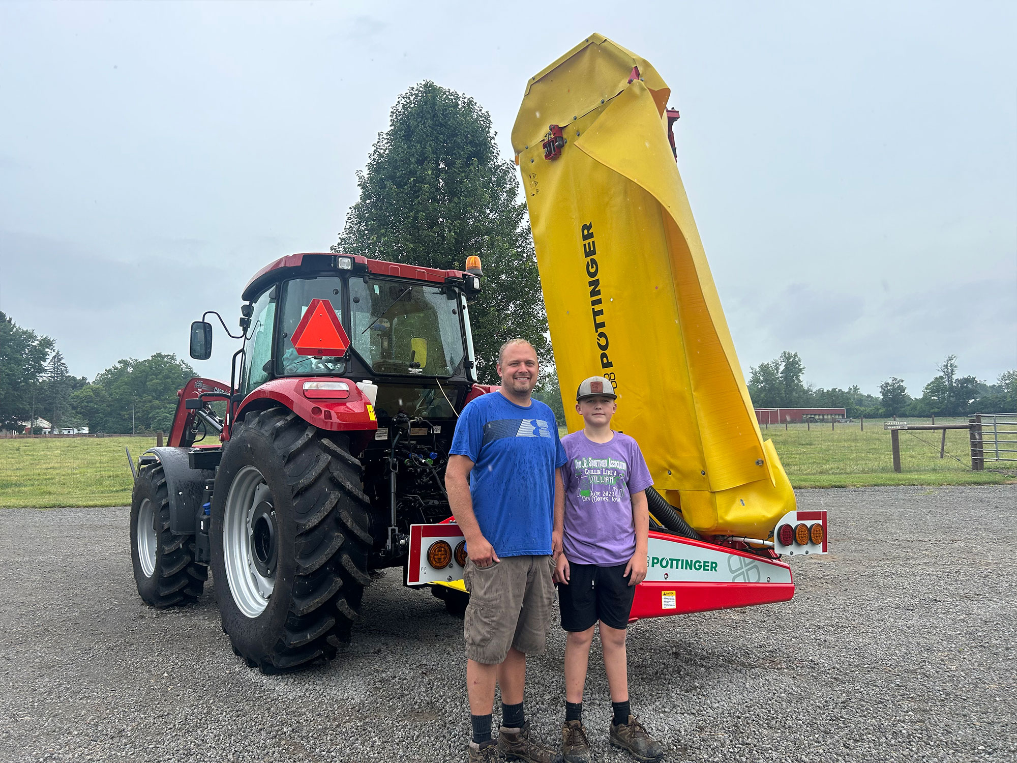 Box 1 - Greenhorn Cattle Company Purchases a New Poettinger Machine