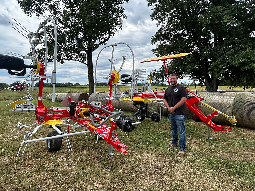 Box 2: HDN Cattle Company purchased Poettinger 4.54T and 462A