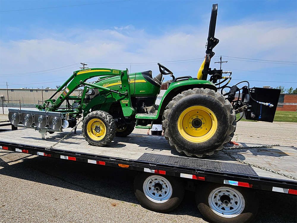 Peter Colovos Purchased a New GreenTec Quadsaw LRS 1402